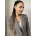 Coada de Par cu scai Ombre Saten Natural/ Blond Deschis
